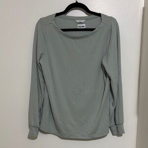 Denver Hayes Soft Gray Long Sleeve Tee